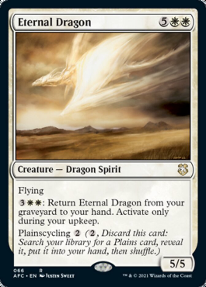 Eternal Dragon [Dungeons & Dragons: Adventures in the Forgotten Realms Commander] | Jomio and Rueliete's Cards and Comics