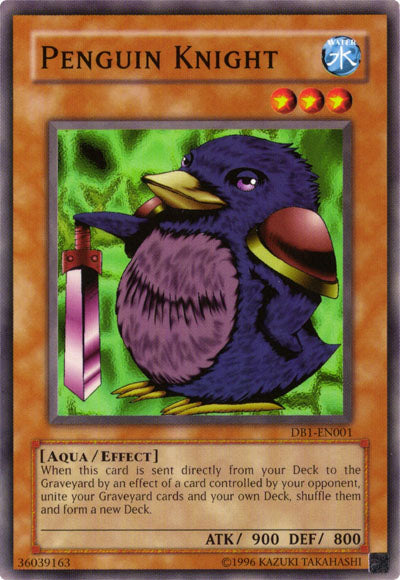 Penguin Knight [DB1-EN001] Common | Jomio and Rueliete's Cards and Comics
