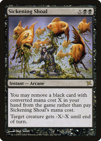 Sickening Shoal [Betrayers of Kamigawa] | Jomio and Rueliete's Cards and Comics