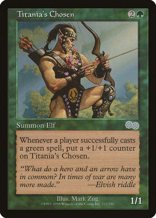 Titania's Chosen [Urza's Saga] | Jomio and Rueliete's Cards and Comics