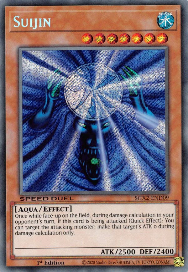 Suijin [SGX2-END09] Secret Rare | Jomio and Rueliete's Cards and Comics