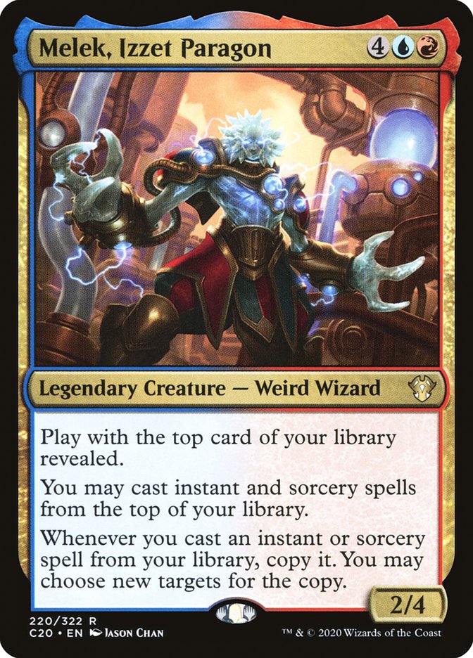 Melek, Izzet Paragon [Commander 2020] | Jomio and Rueliete's Cards and Comics