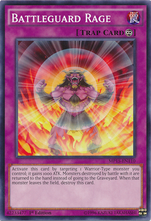 Battleguard Rage [MP15-EN110] Common | Jomio and Rueliete's Cards and Comics