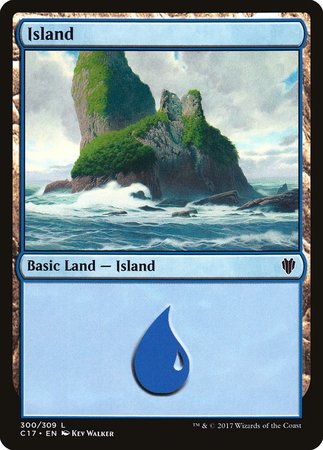 Island (300) [Commander 2017] | Jomio and Rueliete's Cards and Comics