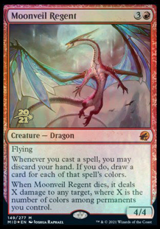 Moonveil Regent [Innistrad: Midnight Hunt Prerelease Promos] | Jomio and Rueliete's Cards and Comics