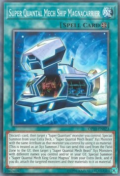 Super Quantal Mech Ship Magnacarrier [OP10-EN023] Common | Jomio and Rueliete's Cards and Comics