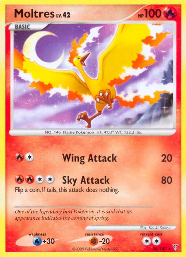 Moltres (36/147) [Platinum: Supreme Victors] | Jomio and Rueliete's Cards and Comics
