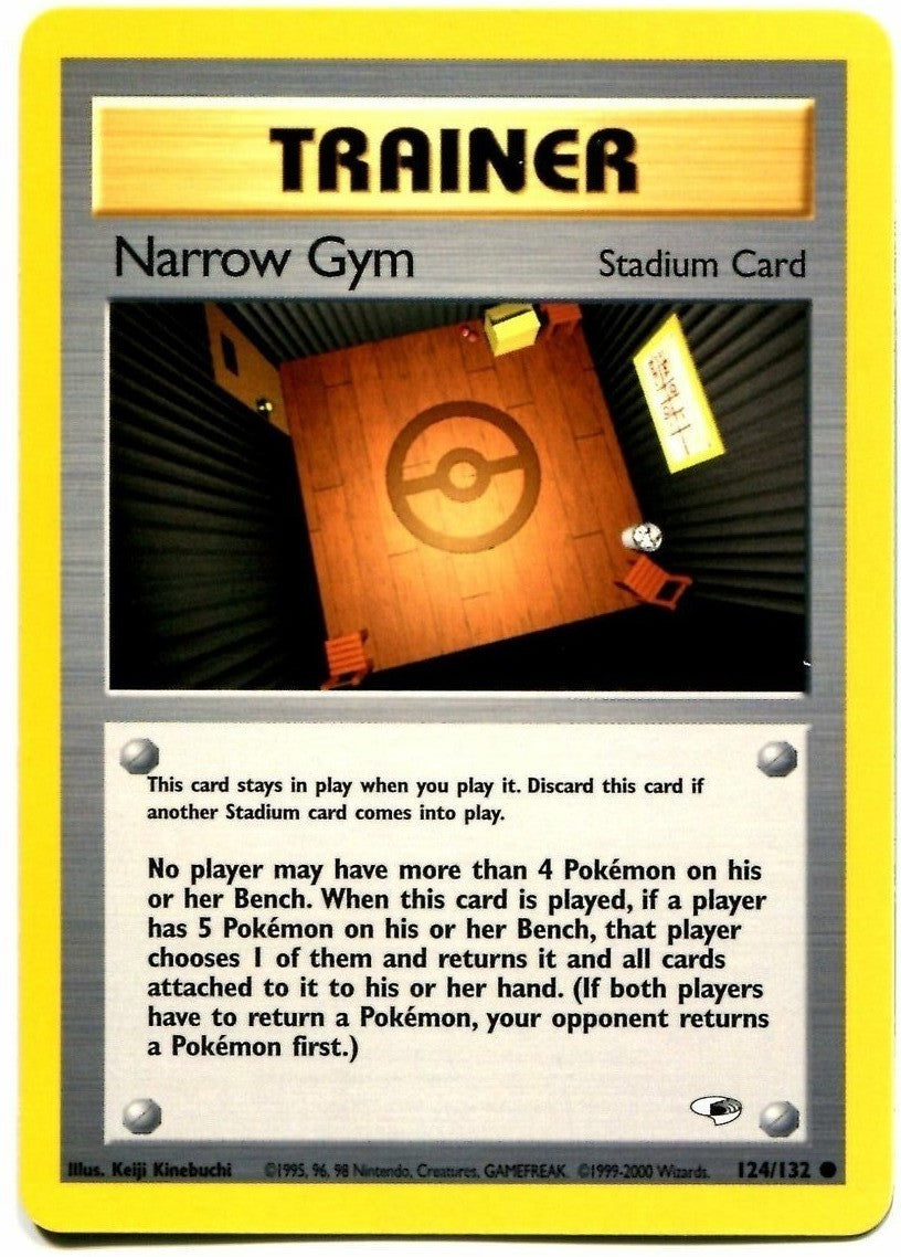 Narrow Gym (124/132) [Gym Heroes Unlimited] | Jomio and Rueliete's Cards and Comics