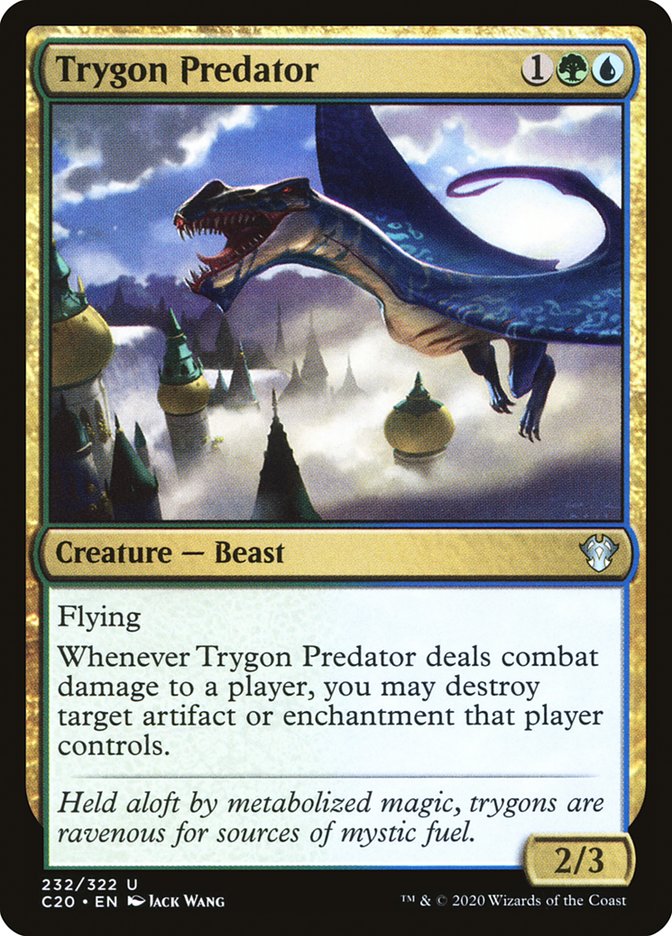 Trygon Predator [Commander 2020] | Jomio and Rueliete's Cards and Comics