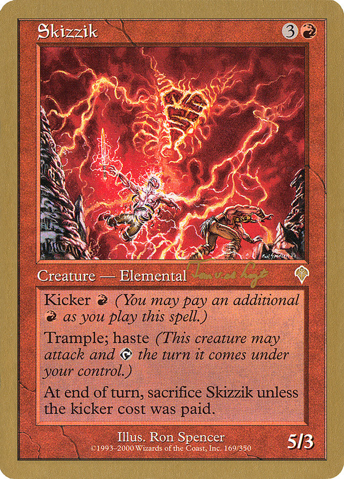 Skizzik (Tom van de Logt) [World Championship Decks 2001] | Jomio and Rueliete's Cards and Comics