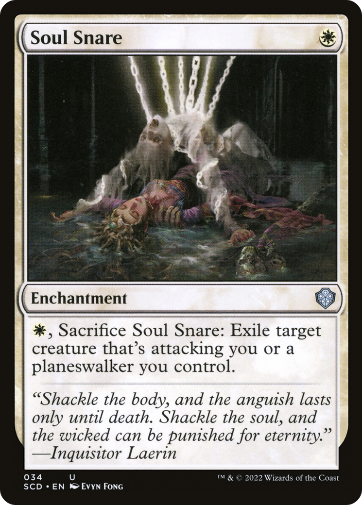 Soul Snare [Starter Commander Decks] | Jomio and Rueliete's Cards and Comics