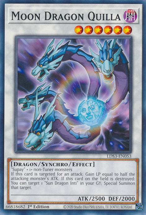 Moon Dragon Quilla [LDS3-EN053] Common | Jomio and Rueliete's Cards and Comics