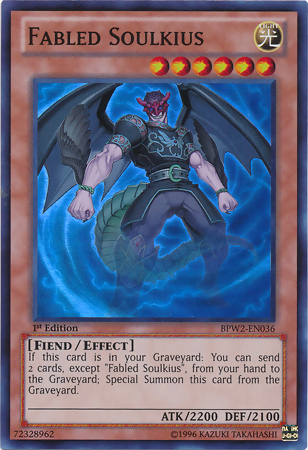 Fabled Soulkius [BPW2-EN036] Super Rare | Jomio and Rueliete's Cards and Comics