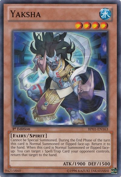 Yaksha [BP01-EN163] Common | Jomio and Rueliete's Cards and Comics