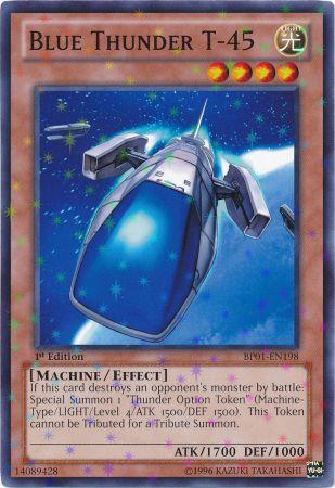 Blue Thunder T-45 [BP01-EN198] Starfoil Rare | Jomio and Rueliete's Cards and Comics