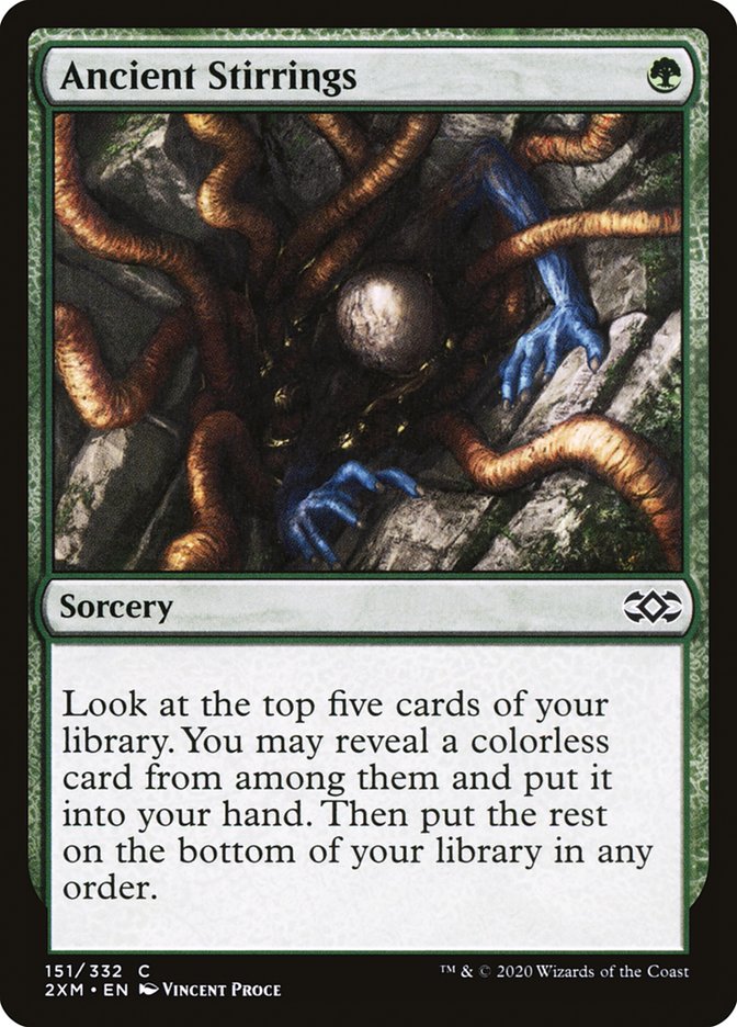 Ancient Stirrings [Double Masters] | Jomio and Rueliete's Cards and Comics