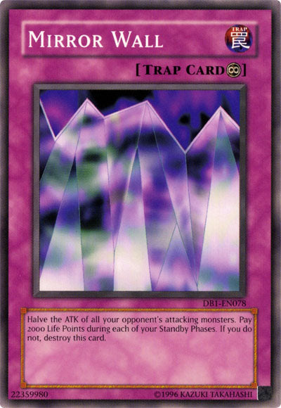 Mirror Wall [DB1-EN078] Common | Jomio and Rueliete's Cards and Comics