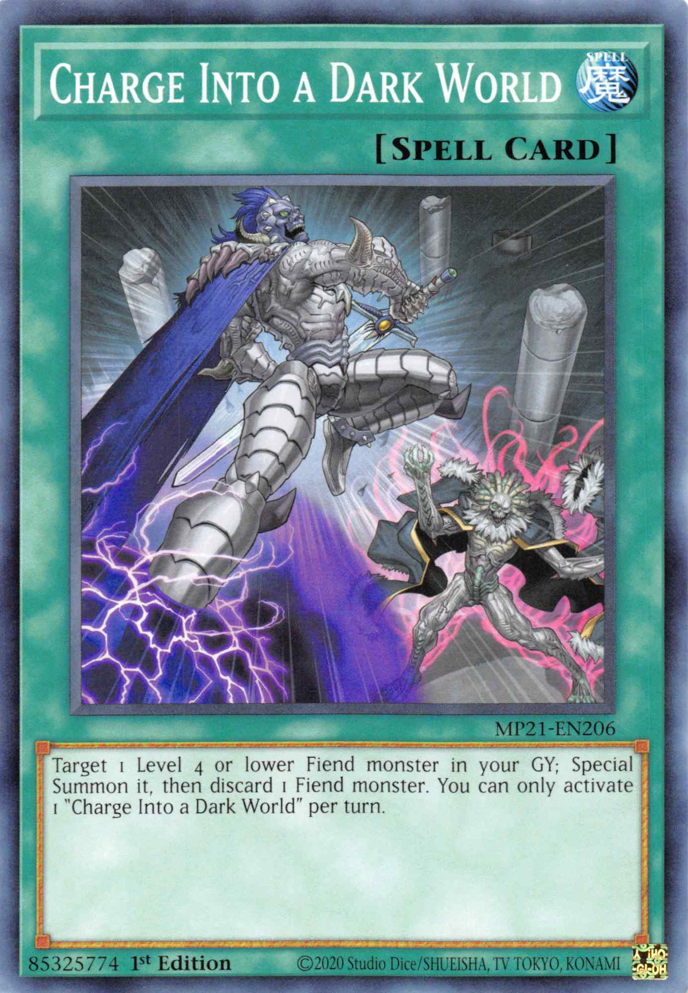 Charge Into a Dark World [MP21-EN206] Common | Jomio and Rueliete's Cards and Comics
