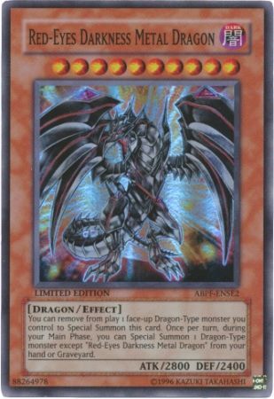 Red-Eyes Darkness Metal Dragon [ABPF-ENSE2] Super Rare | Jomio and Rueliete's Cards and Comics