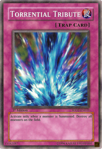 Torrential Tribute [SDDE-EN031] Common | Jomio and Rueliete's Cards and Comics