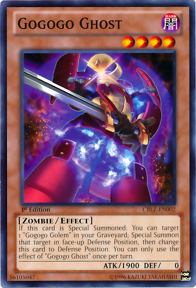 Gogogo Ghost [CBLZ-EN002] Common | Jomio and Rueliete's Cards and Comics