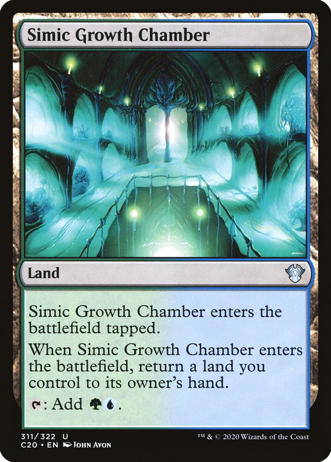 Simic Growth Chamber [Commander 2020] | Jomio and Rueliete's Cards and Comics