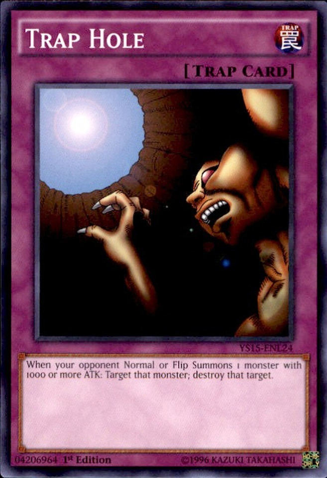 Trap Hole [YS15-ENL24] Common | Jomio and Rueliete's Cards and Comics