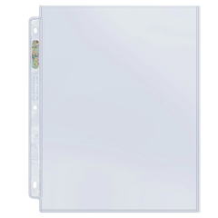 Ultra PRO: Platinum Hologram 1-Pocket Pages - 3-Holes (8.5" x 11" / 100-Pack) | Jomio and Rueliete's Cards and Comics