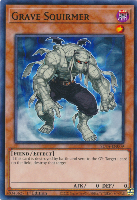 Grave Squirmer [SDSA-EN009] Common | Jomio and Rueliete's Cards and Comics
