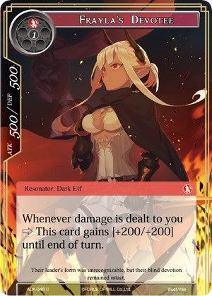 Frayla's Devotee (ADK-046) [Advent of the Demon King] | Jomio and Rueliete's Cards and Comics