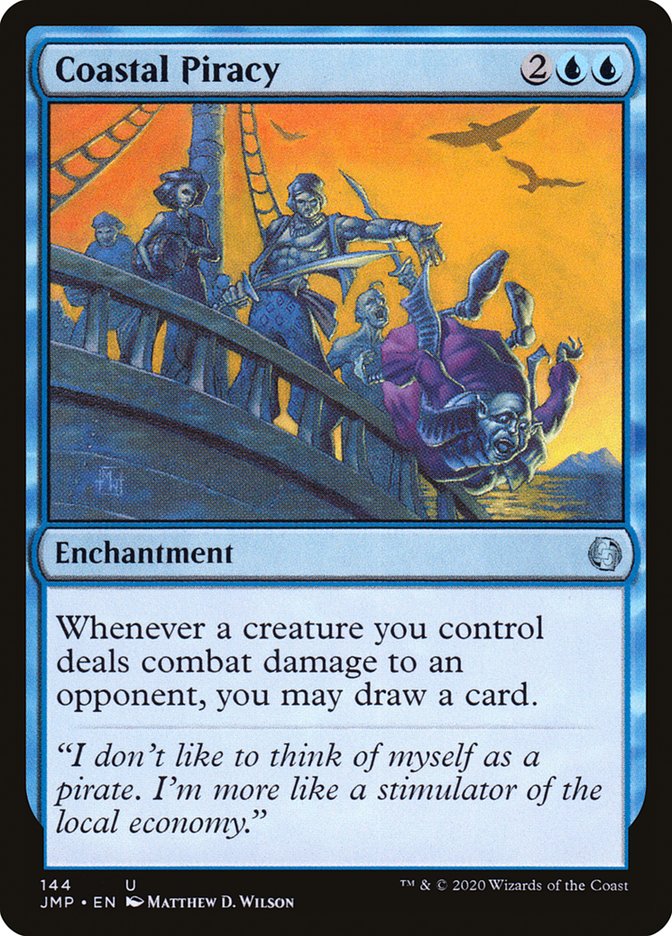 Coastal Piracy [Jumpstart] | Jomio and Rueliete's Cards and Comics