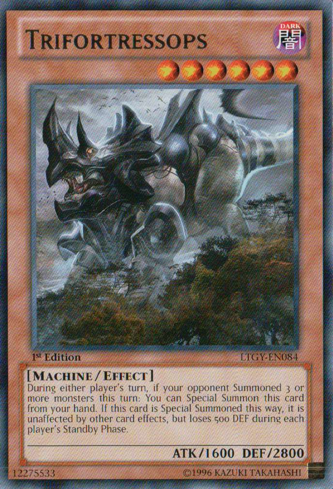 Trifortressops [LTGY-EN084] Rare | Jomio and Rueliete's Cards and Comics
