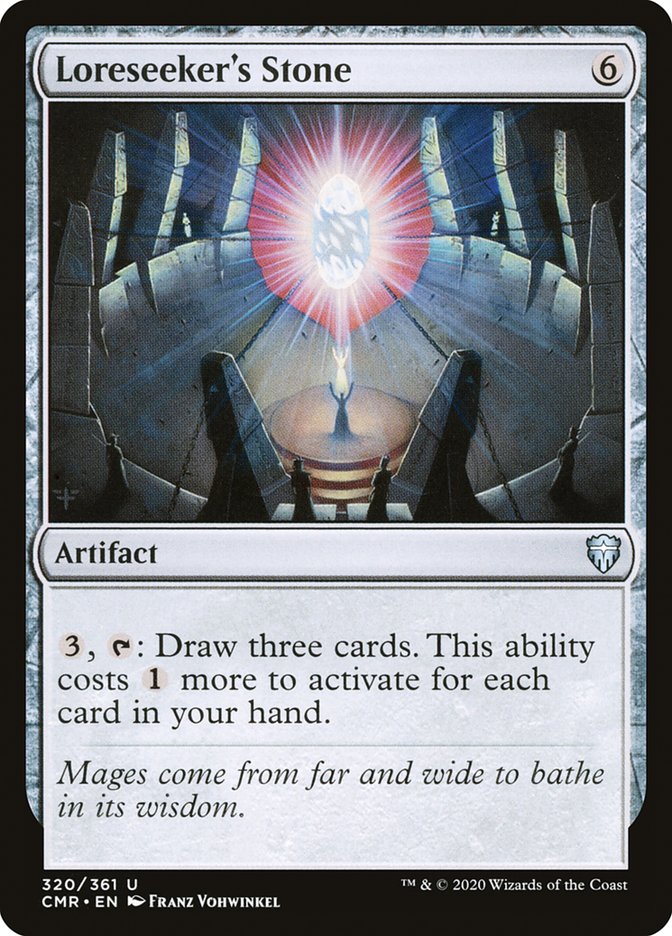 Loreseeker's Stone [Commander Legends] | Jomio and Rueliete's Cards and Comics
