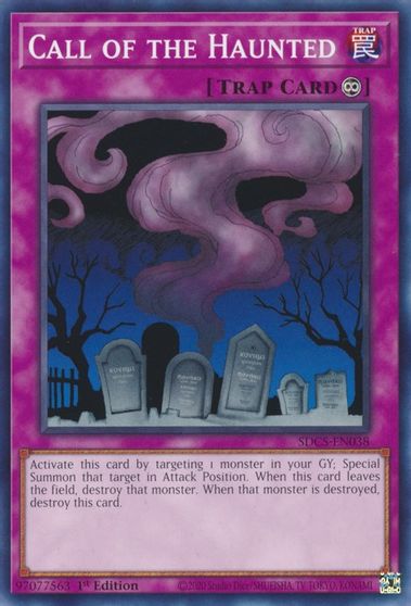 Call of the Haunted [SDCS-EN038] Common | Jomio and Rueliete's Cards and Comics