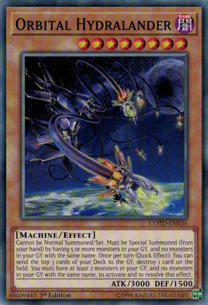 Orbital Hydralander [COTD-EN035] Common | Jomio and Rueliete's Cards and Comics