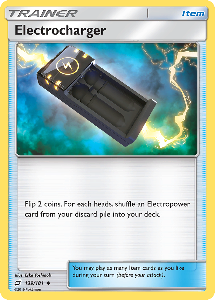 Electrocharger (139/181) [Sun & Moon: Team Up] | Jomio and Rueliete's Cards and Comics