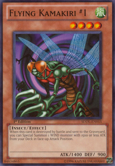 Flying Kamakiri #1 [SDDL-EN015] Common | Jomio and Rueliete's Cards and Comics