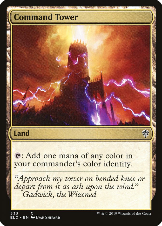 Command Tower [Throne of Eldraine] | Jomio and Rueliete's Cards and Comics
