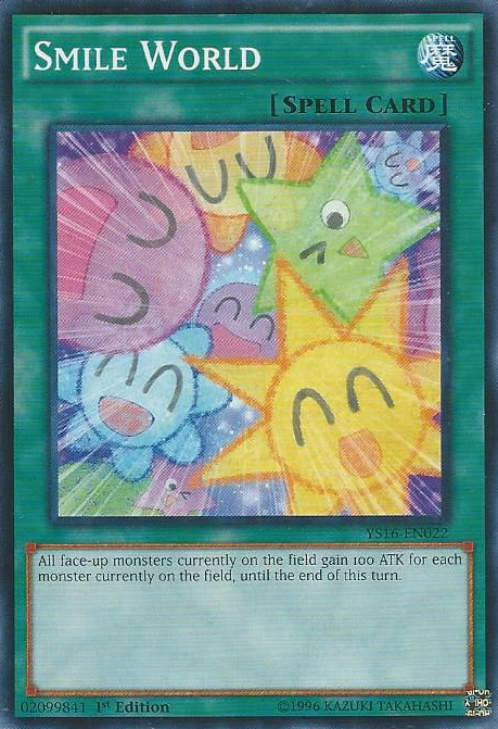 Smile World [YS16-EN022] Common | Jomio and Rueliete's Cards and Comics