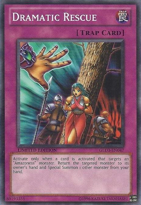 Dramatic Rescue [GLD3-EN047] Common | Jomio and Rueliete's Cards and Comics