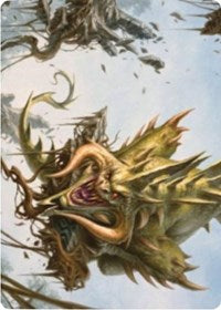 Canopy Baloth Art Card [Zendikar Rising Art Series] | Jomio and Rueliete's Cards and Comics