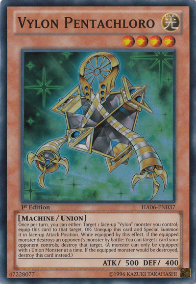 Vylon Pentachloro [HA06-EN037] Super Rare | Jomio and Rueliete's Cards and Comics