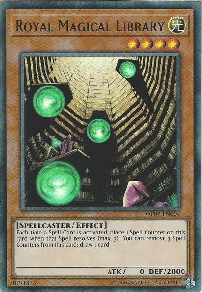 Royal Magical Library [OP07-EN004] Super Rare | Jomio and Rueliete's Cards and Comics