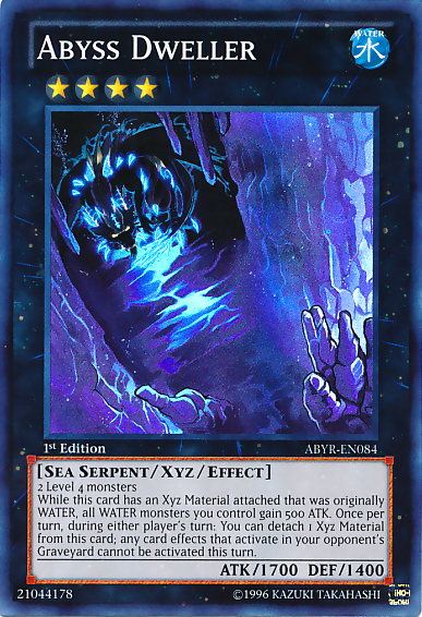 Abyss Dweller [ABYR-EN084] Super Rare | Jomio and Rueliete's Cards and Comics