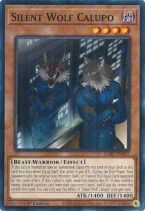 Silent Wolf Calupo [DABL-EN037] Common | Jomio and Rueliete's Cards and Comics