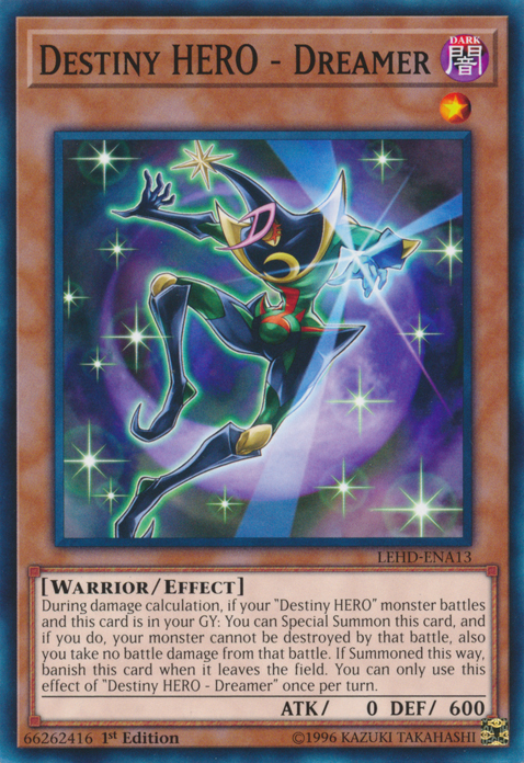 Destiny HERO - Dreamer [LEHD-ENA13] Common | Jomio and Rueliete's Cards and Comics