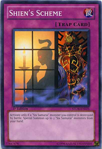 Shien's Scheme [STOR-EN075] Common | Jomio and Rueliete's Cards and Comics