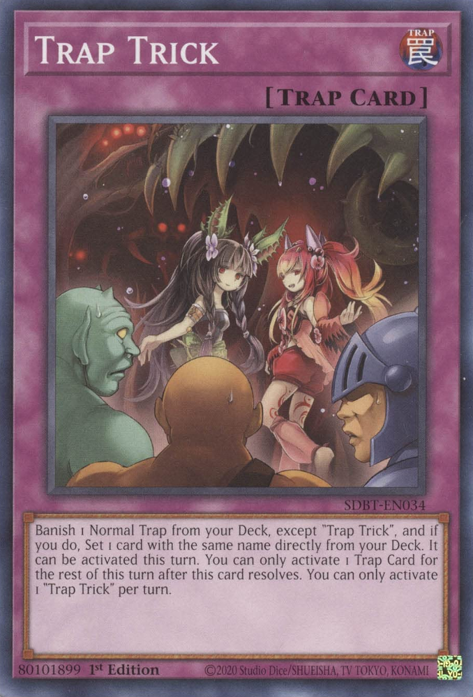 Trap Trick [SDBT-EN034] Common | Jomio and Rueliete's Cards and Comics