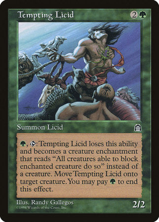 Tempting Licid [Stronghold] | Jomio and Rueliete's Cards and Comics