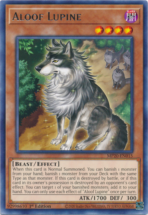 Aloof Lupine [MP20-EN015] Rare | Jomio and Rueliete's Cards and Comics